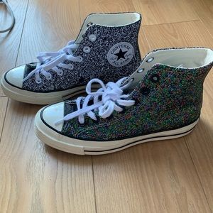 JW Anderson Glitter Pack Mutli-Color Converse